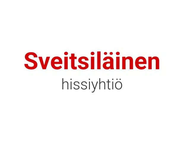 Sveitsiläinen hissiyhtiö